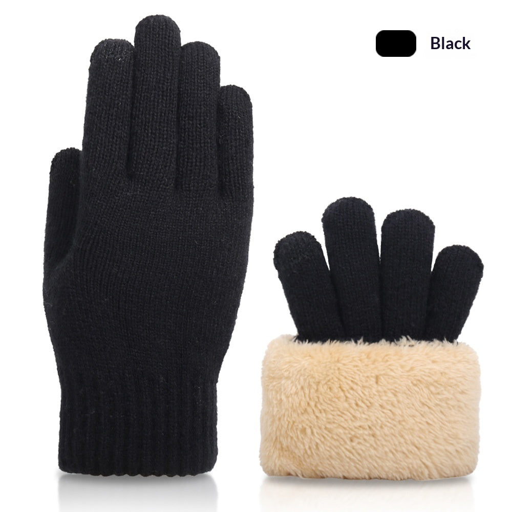 Men's Touchscreen Gloves Warm Fleece Winter Elegant