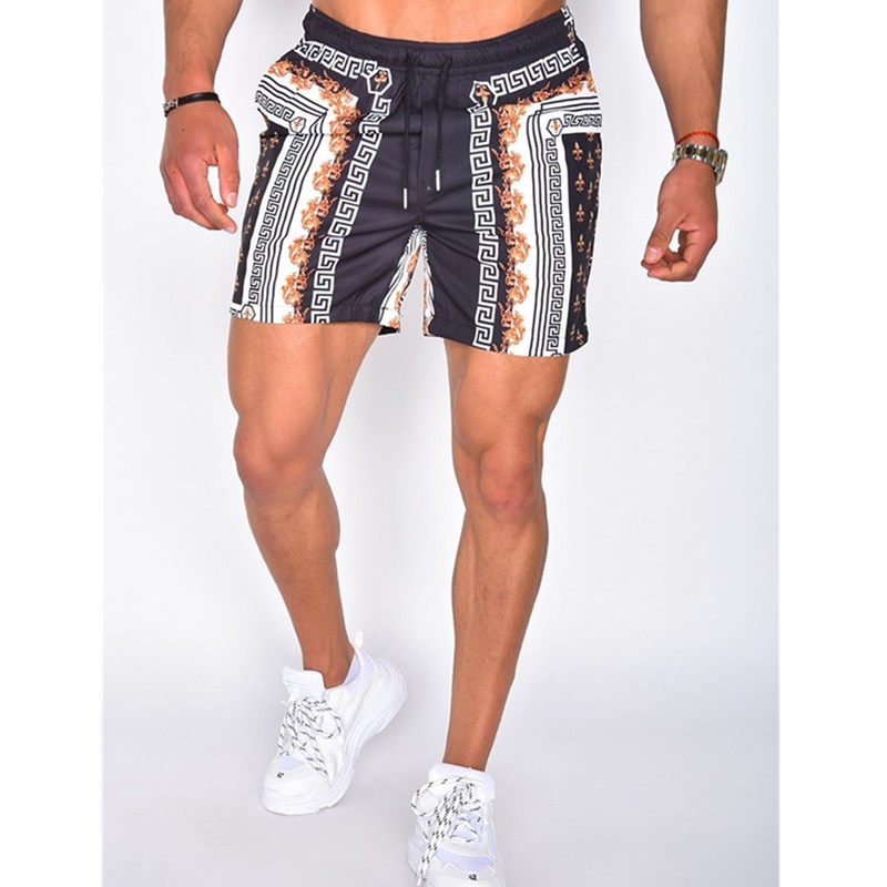 Men's Beach Pants | Quick Dry Print | Lightweight Summer Trousers