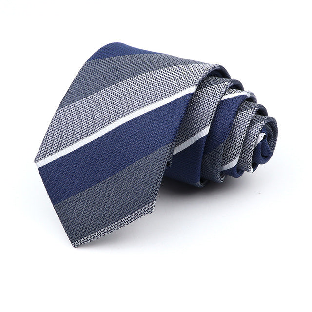 Slim Krawatte 6cm kariert modern Herren Polyester elegant