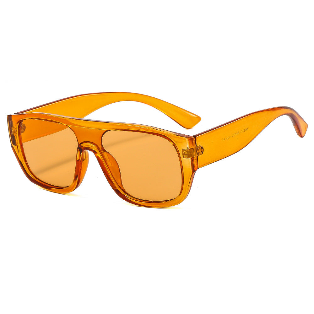 Oversize Sonnenbrille eckig | One Piece | Große Fashion Brille