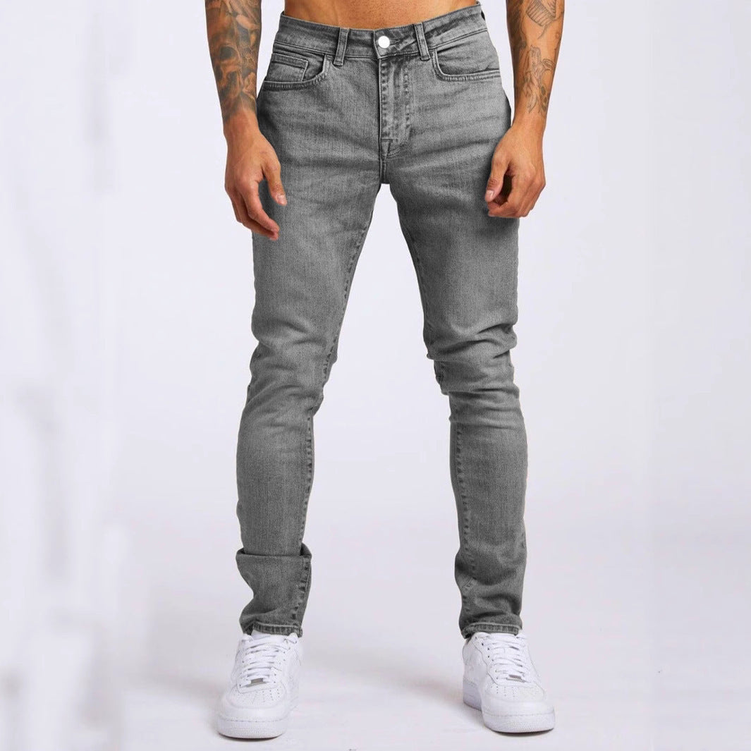 Men's Slim Fit Jeans – Modern Denim Casual Trousers