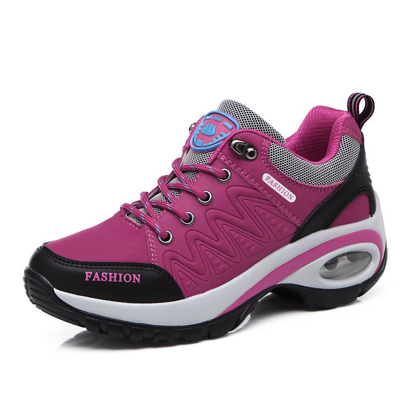 Damen Plateau Sneaker mit Luftkissen – Herbst Winter Komfortschuhe