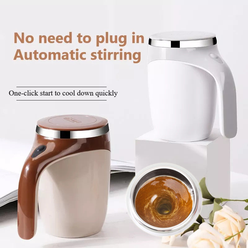 Rechargeable Self-Stirring Mug – Electric Coffee Mixer