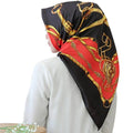 Ladies Large Headscarf Rayon Scarf Printed Elegant Versatile