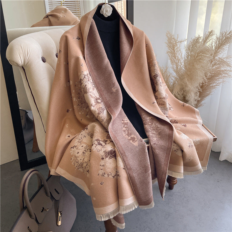 Women's Scarf Cashmere Look Warm Soft Elegant Buy