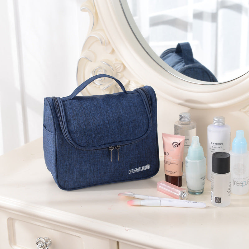 Cosmetic Bag Foldable Travel Toiletry Bag Organizer Women's Large