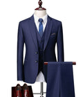 Men's Black Business Suit – Elegant Slim Fit Modern Set