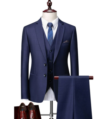 Men's Black Business Suit – Elegant Slim Fit Modern Set