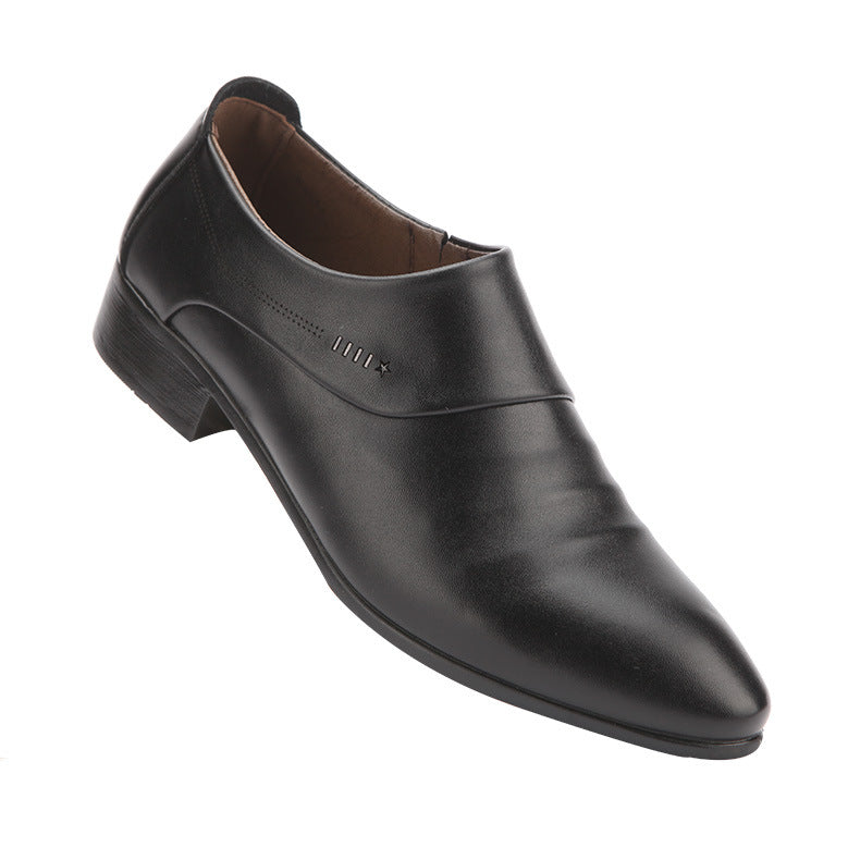 Men's Leather Wedding Shoes | Elegant Casual Photoshoot