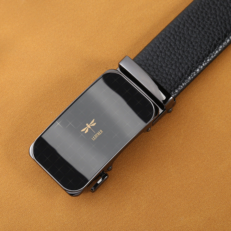 Herren Ledergürtel Spaltleder | Casual Business Gürtel elegant