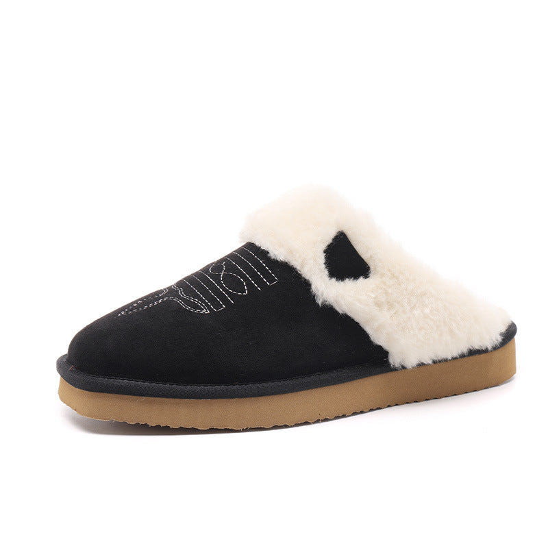 Women's Winter Slippers Warm – Cotton Faux Fur Comfort Slippers