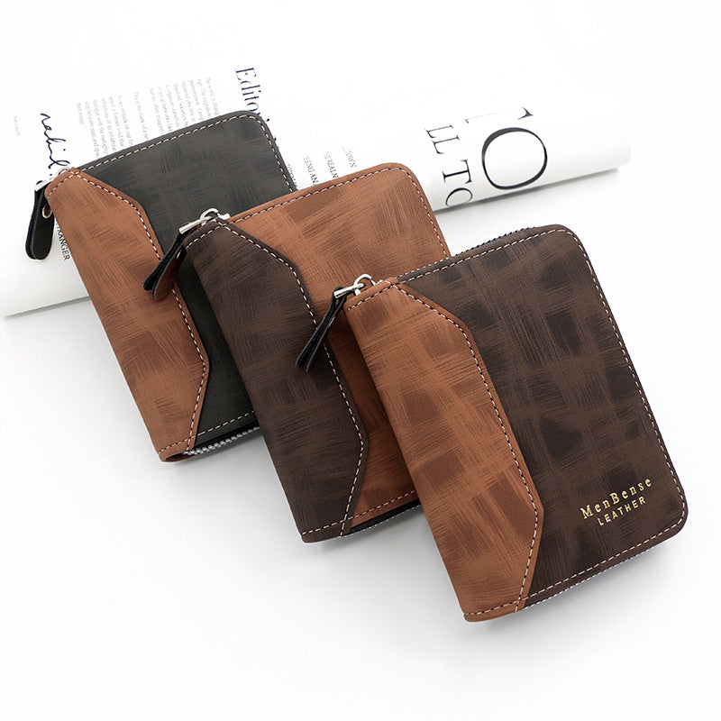 Men's Chain Wallet | Portrait | Coin Purse Wallet