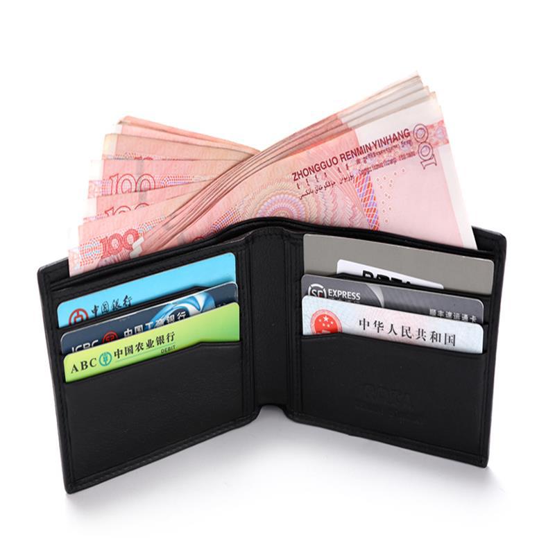 Men's Leather Wallet | Fish Skin Look | Exclusive Bifold Wallet