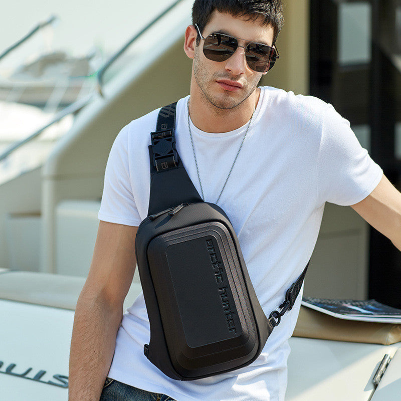 EVA Hardshell Messenger Bag | water-repellent shockproof