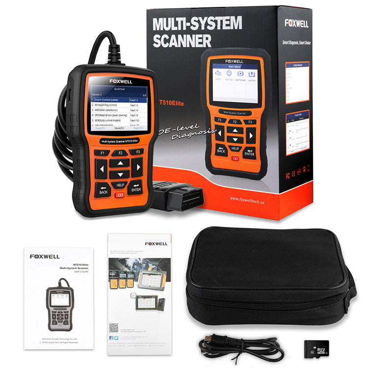 OBD2 Diagnostic Device Car Scanner Multifunctional Fault Analysis Tool