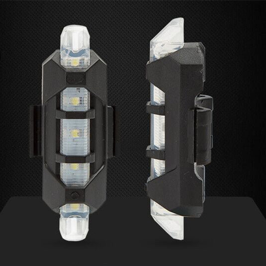 LED Bicycle Rear Light Bright | USB Rechargeable Waterproof & Non-Slip