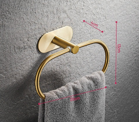 Towel Holder Wall | Bathroom Holder Modern | Towel Bar Elegant
