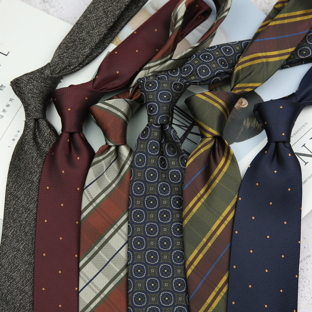 Men's Business Tie Elegant Classic Suit Office Style