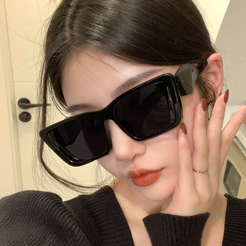 Retro Oversize Cat Eye Sonnenbrille | Damen UV400 Luxus
