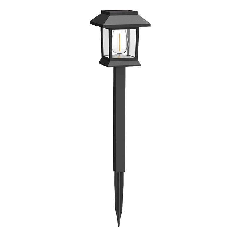 Solar Garden Light with Vintage Filament Design – Outdoor Ambient Landscape Light