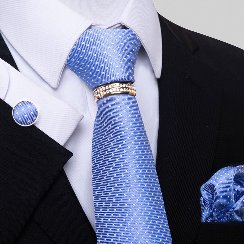 Men's Tie colorful striped floral modern elegant statement