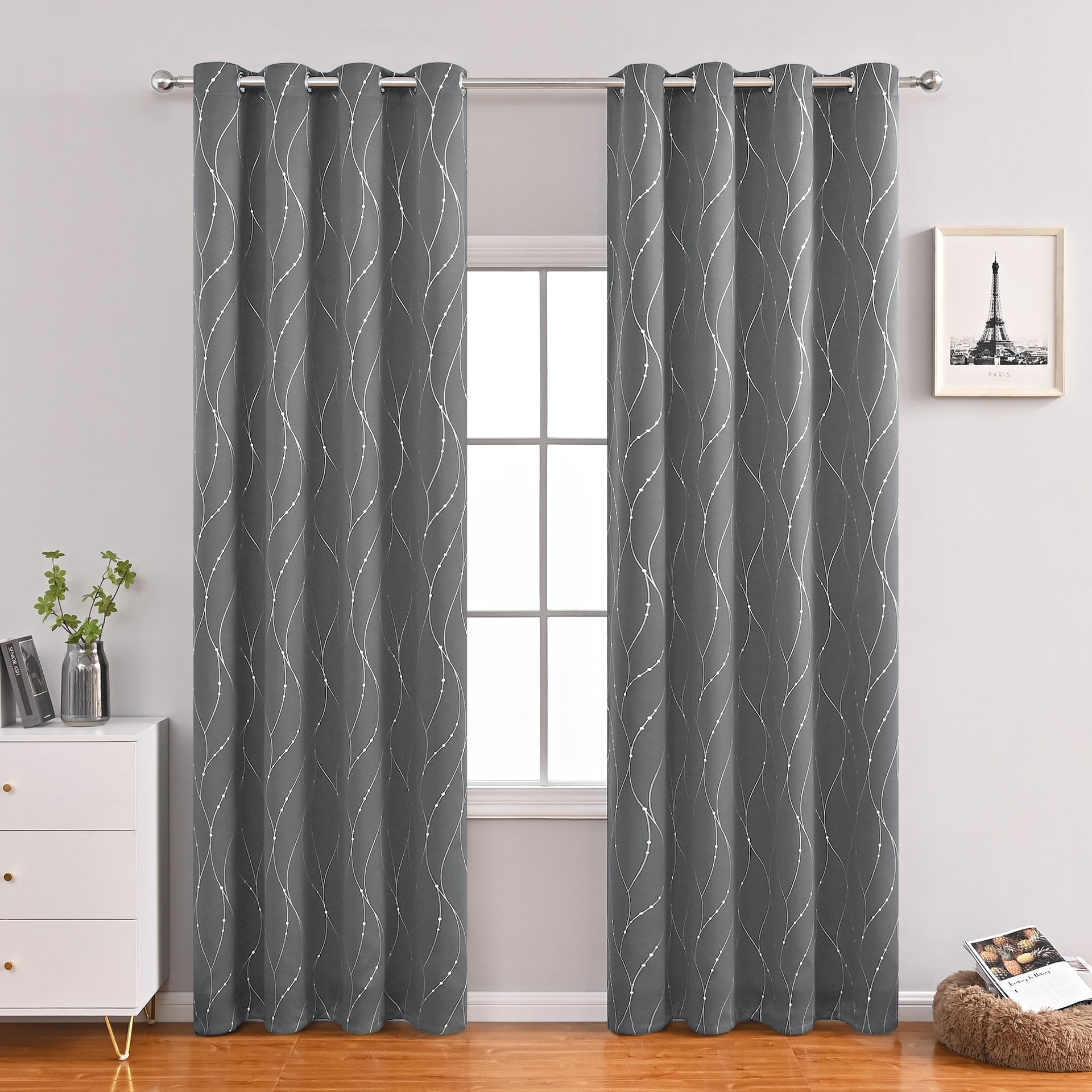 Blackout Curtain Modern | Blackout Thermal Insulation Minimalist