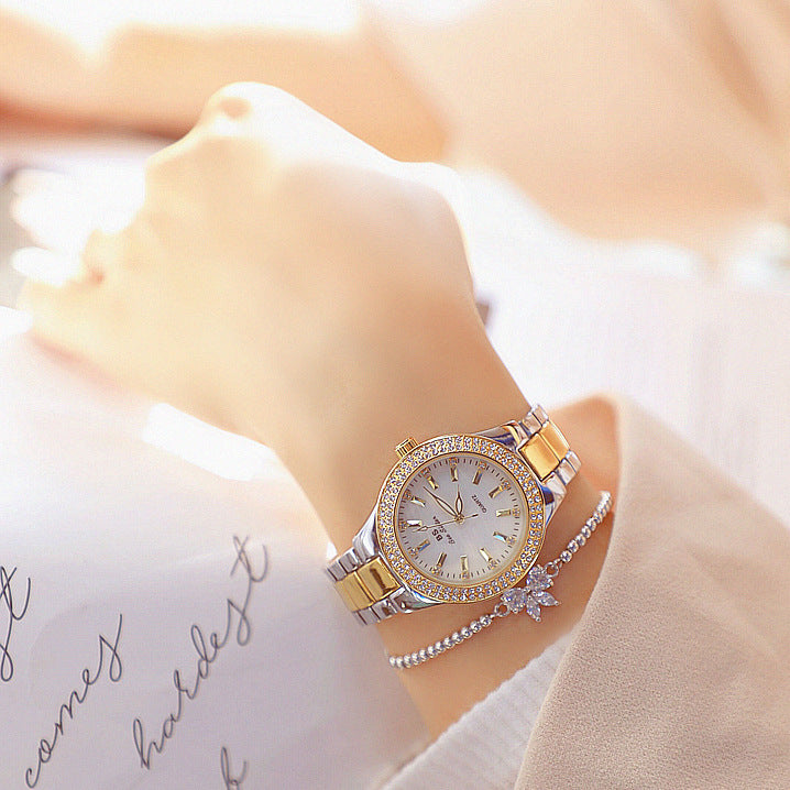 Women's Luxury Rhinestone Watch | Elegant Diamond Bracelet Watch