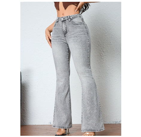 Damen Stretch Jeans | Stylische Personalisierte Denim Hose