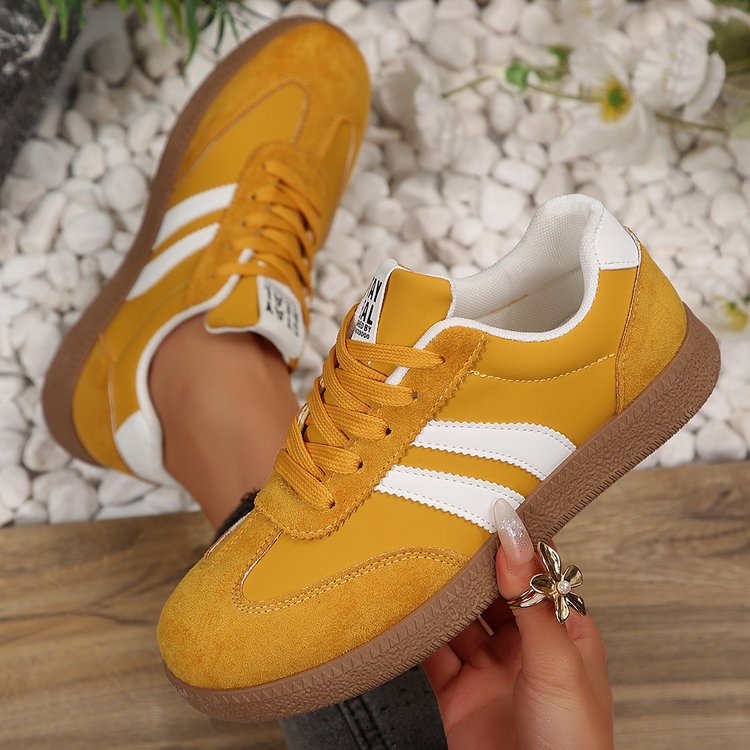 Modische Damen Weiße Sneaker | Elegante Freizeit Schuhe