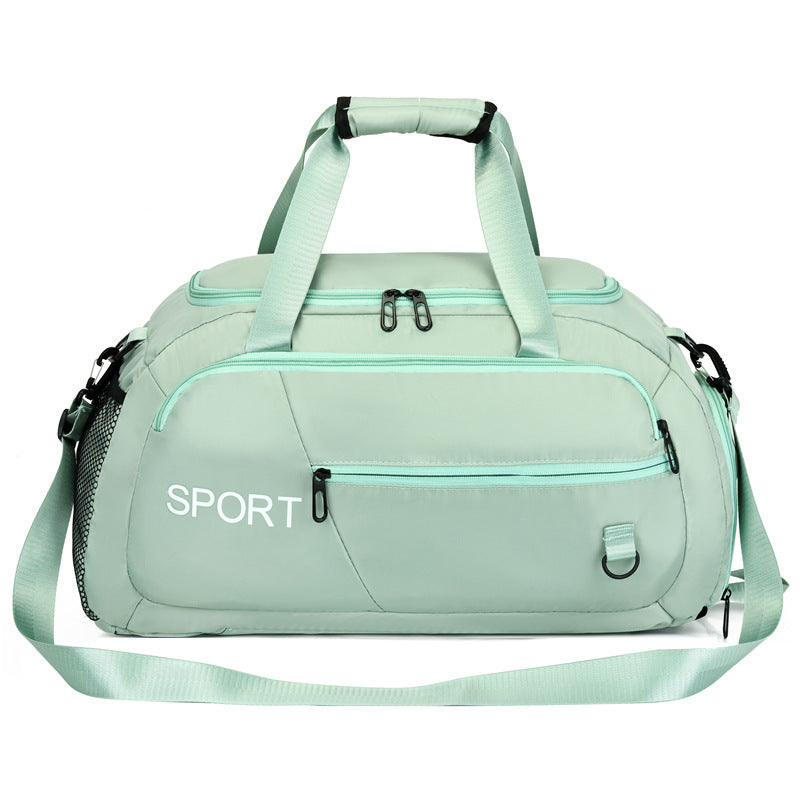 Waterproof Sports Travel Bag with Shoe Compartment – Fitness Shoulder Bag