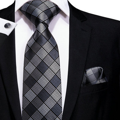 Luxury Men's Tie soft elegant Business cashmere-like