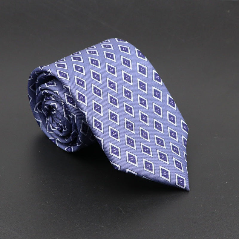 Men's Silk Tie Bohemian 7.5 cm Soft Elegant Modern