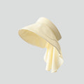 Women's Sun Hat Open with Neck Flap – Wide Brim Summer Hat