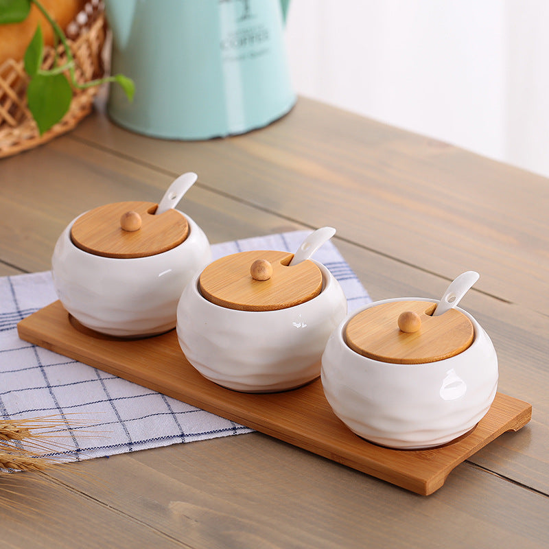 Premium Spice Jar Set – Salt and Spice Container Kitchen