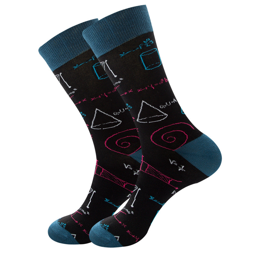 Women's Fashion Socks Geometric | Fruit Street Style Socks