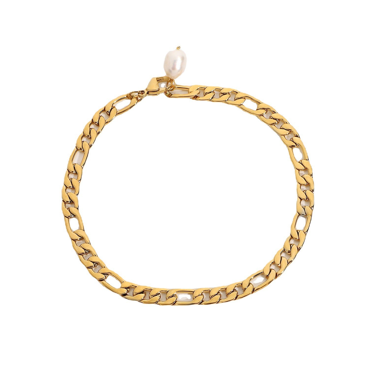 18K vergoldete Edelstahl Fußkette – Elegantes Damen Anklet im luxuriösen Design