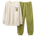 Herren Winter Pyjama Set Coral Fleece | Warm & weich Nachtwäsche | Thermo Homewear