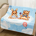 Cuddly Blanket Clouds | double-sided soft cartoon warm