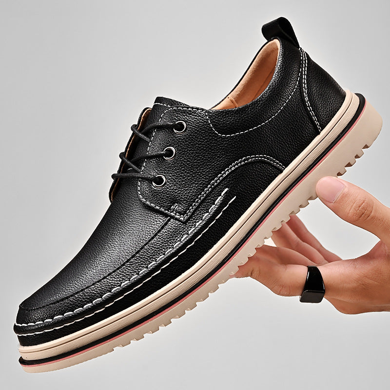 Men's Leather British Boots | Handmade Martin Boots Robust