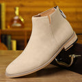 Men's Retro Martin Boots Matte – Autumn Winter High Top Ankle Boots