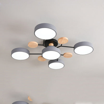 Modern Minimalist Ceiling Light for Small Apartments
