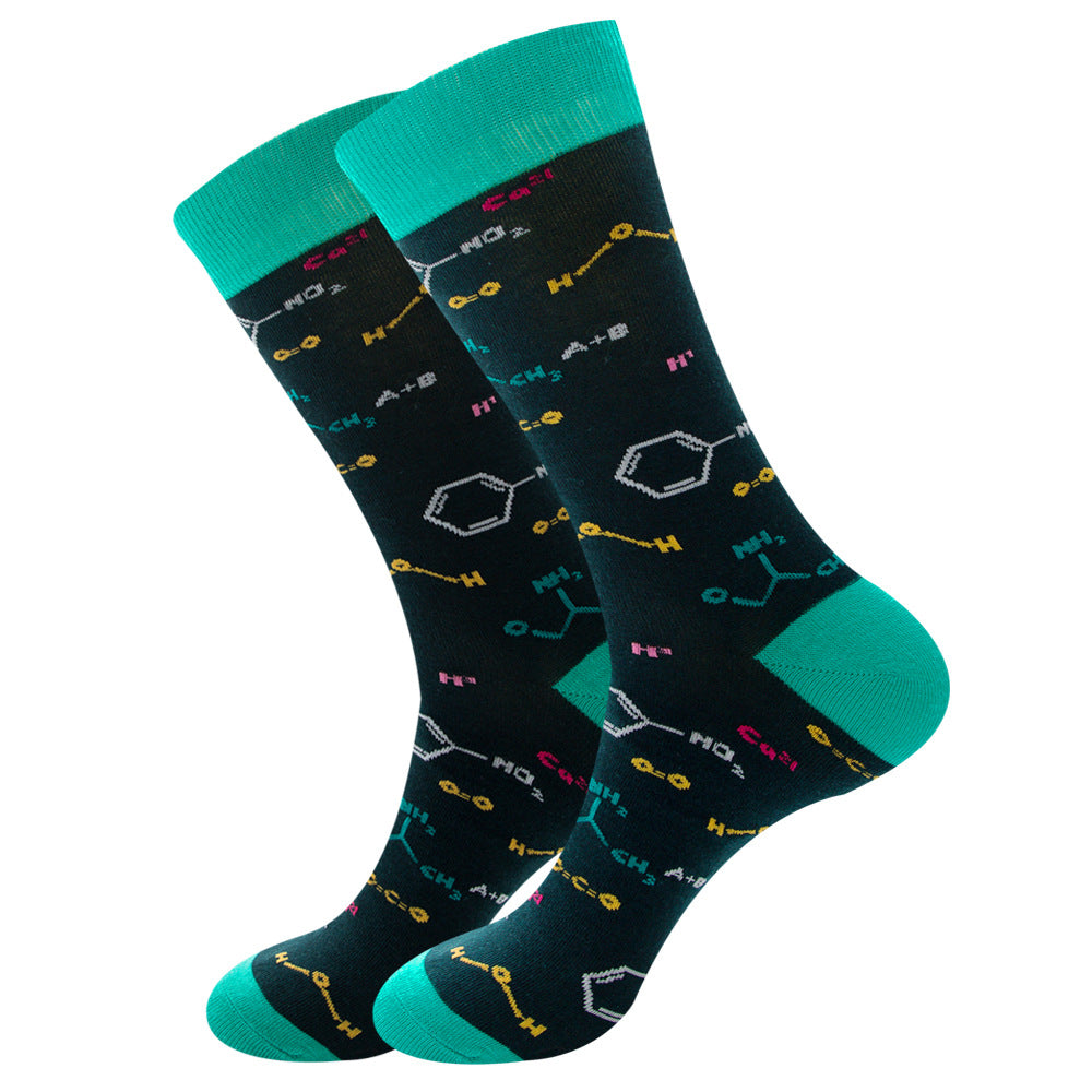 Women's Fashion Socks Geometric | Fruit Street Style Socks