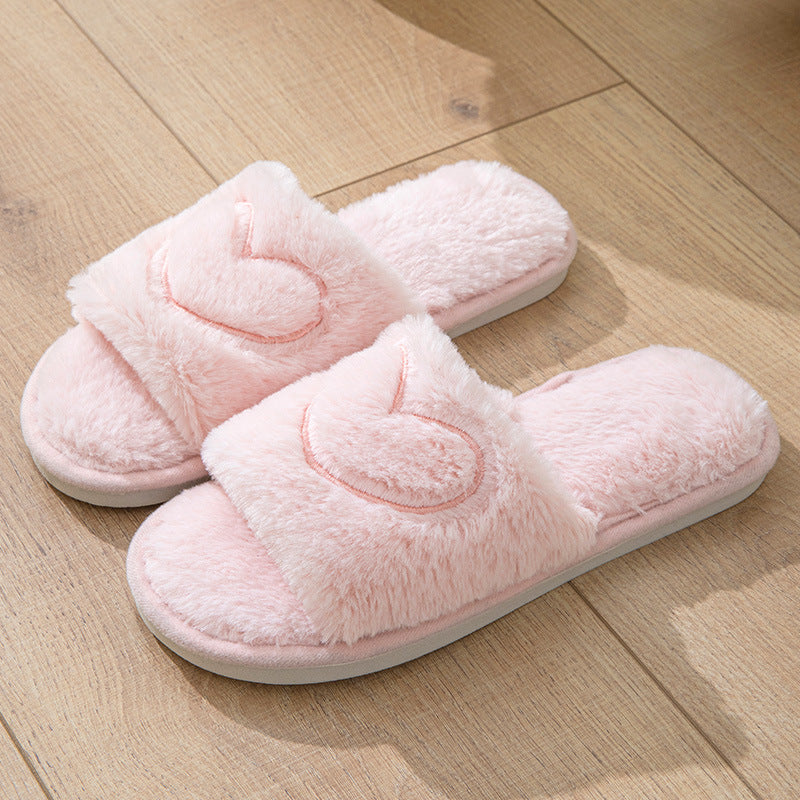 Plush Slippers for Women and Men | Couple Slippers Non-slip