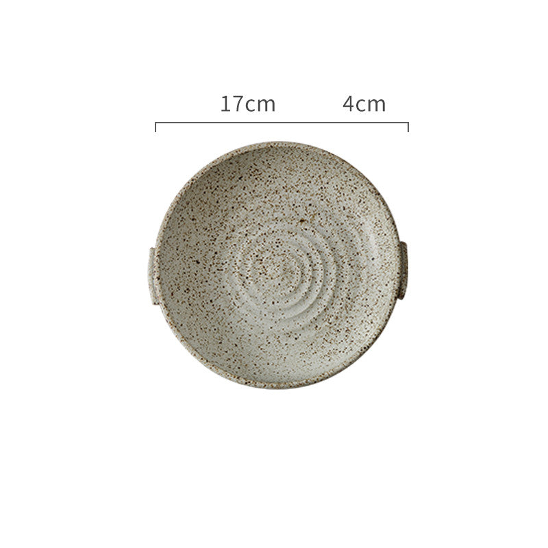 Japanese Handmade Stoneware Dinnerware Set – Premium Plate Set