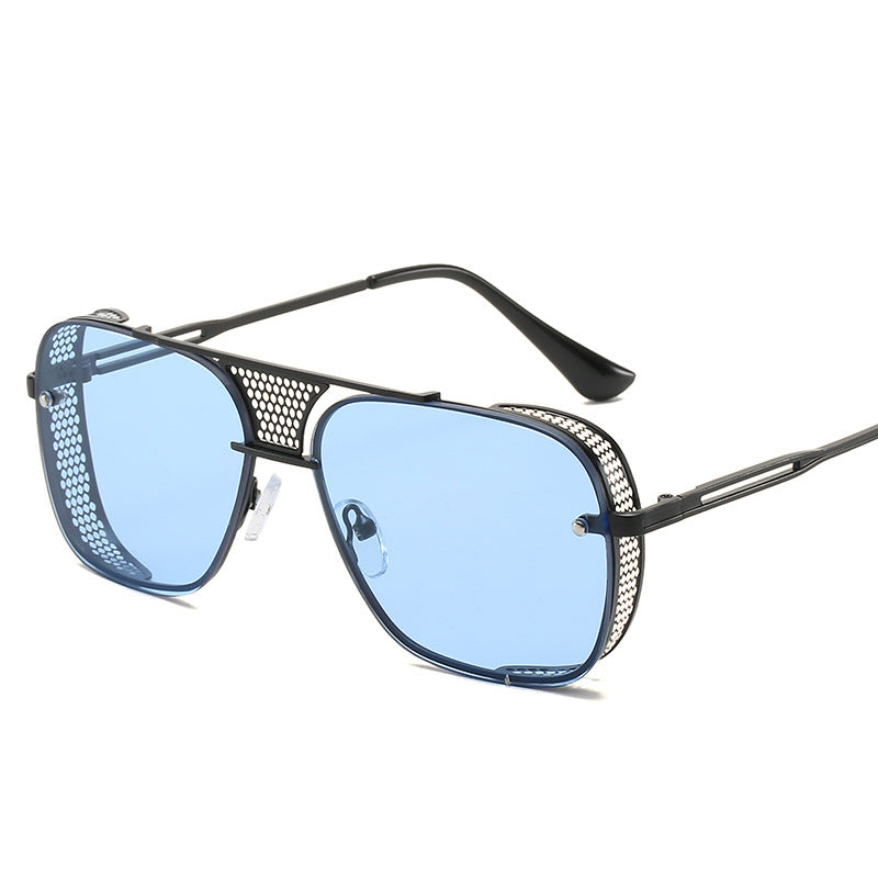Steampunk Sonnenbrille Herren | Metall | Retro Statement Brille