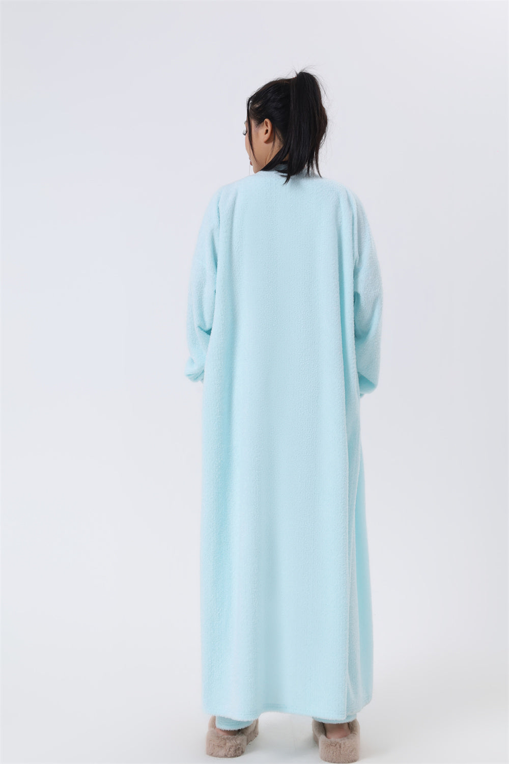Women's Cuddly Pyjama 3-Piece Set – Warm Loungewear Winter Comfort Suit