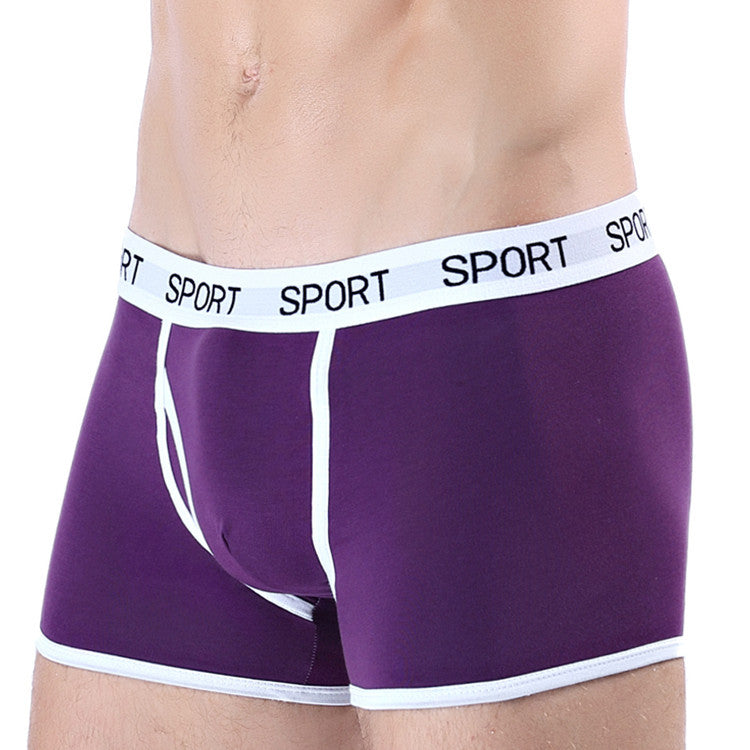 Men's Cotton Boxer Shorts | Comfortable Underwear Sports