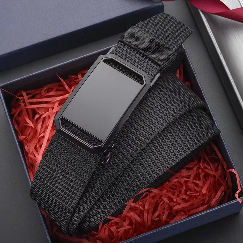 Nylon Gürtel Herren Automatik | Outdoor Gürtel ohne Löcher