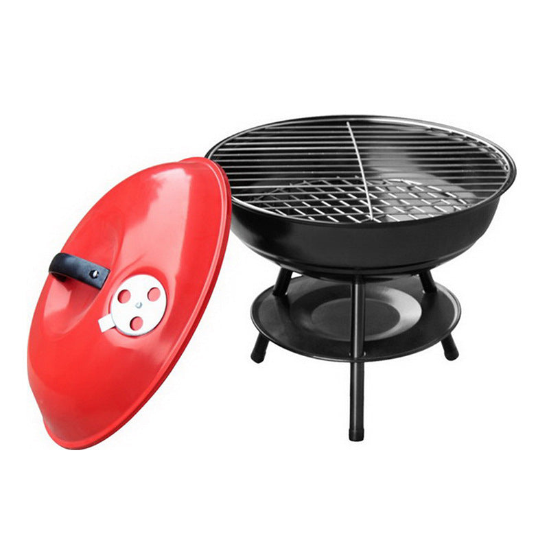 Kugelgrill BBQ Premium – Mobiler Holzkohlegrill für Garten & Balkon