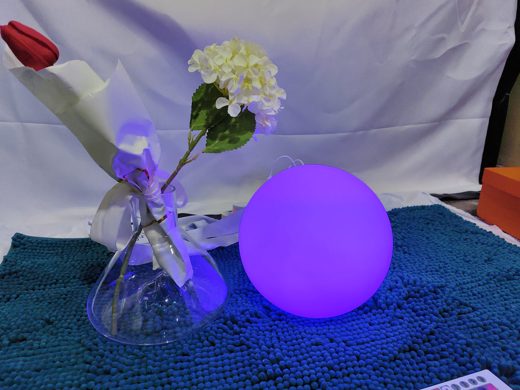 LED Orb Outdoor Light - Waterproof Garden - Pool Lighting